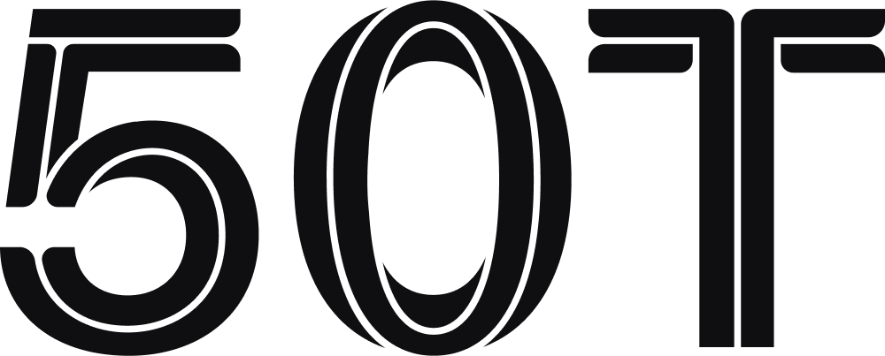 50T logo